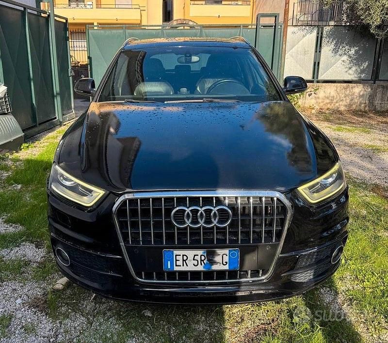 Usata Audi Q3 S-Line 177 CV (130 kW) 2013 Nero SUV