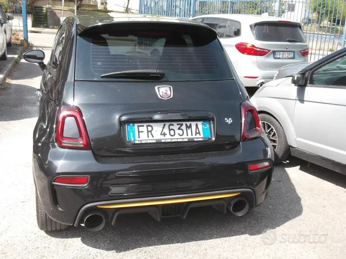 Usata Abarth 595 Pista 160 CV (117 kW) 2018 Nero Berlina