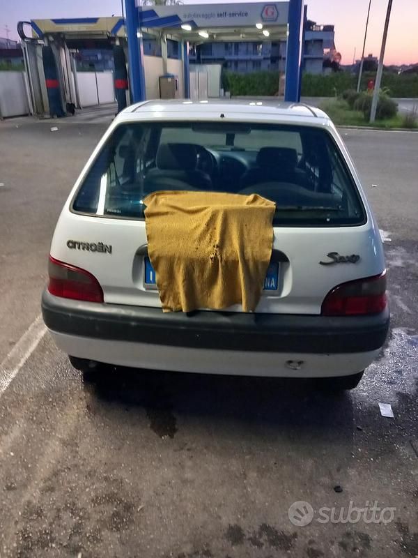 Usata Citroën Saxo 1999 Bianco Utilitaria