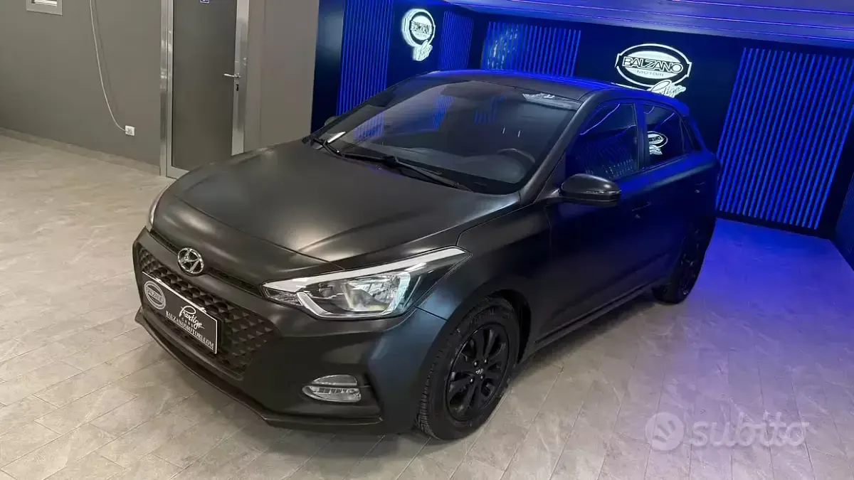 Usata Hyundai i20 Advanced 75 CV (55 kW) 2019 Nero Utilitaria