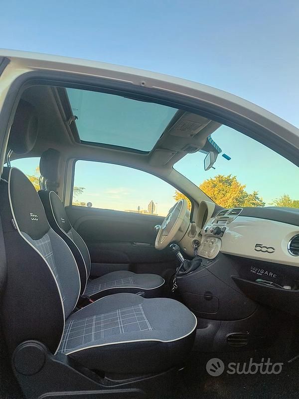 Bianco Usata 2011 Fiat 500 Cabrio | 5950 € - Immagine 1/4