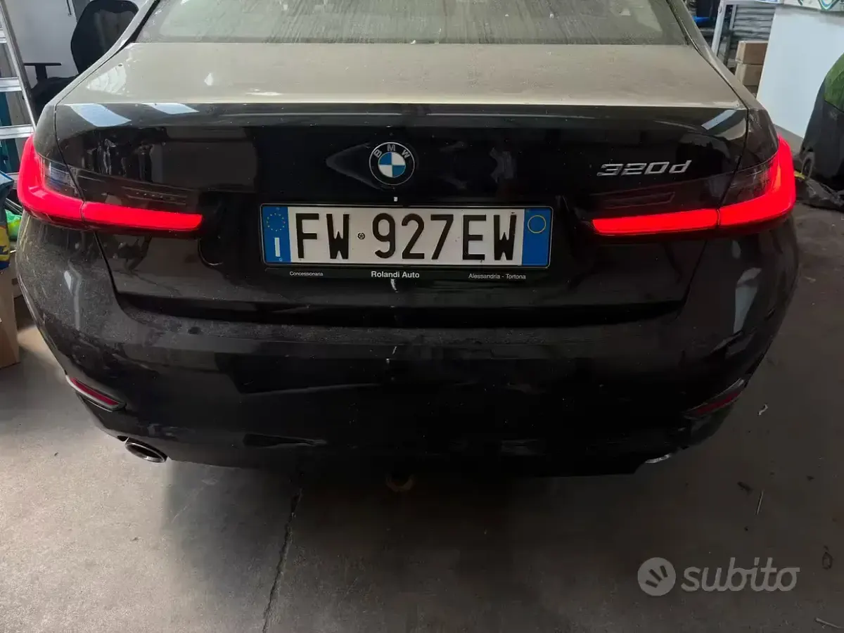 Usata BMW 320 Advantage 190 CV (139 kW) 2019 Nero Berlina