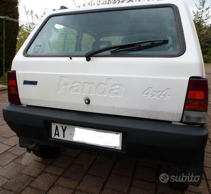 Usata Fiat Panda 4x4 Trekking 45 CV (33 kW) 1998 Bianco Utilitaria