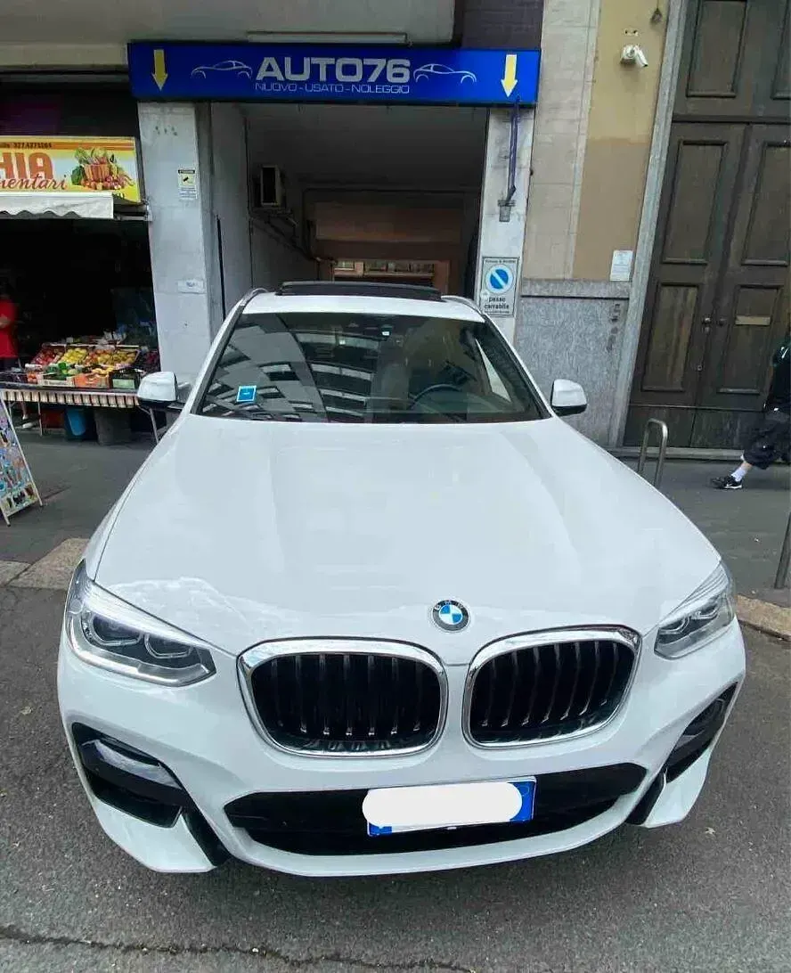 Usata BMW X3 M Sport 190 CV (139 kW) 2021 Bianco SUV