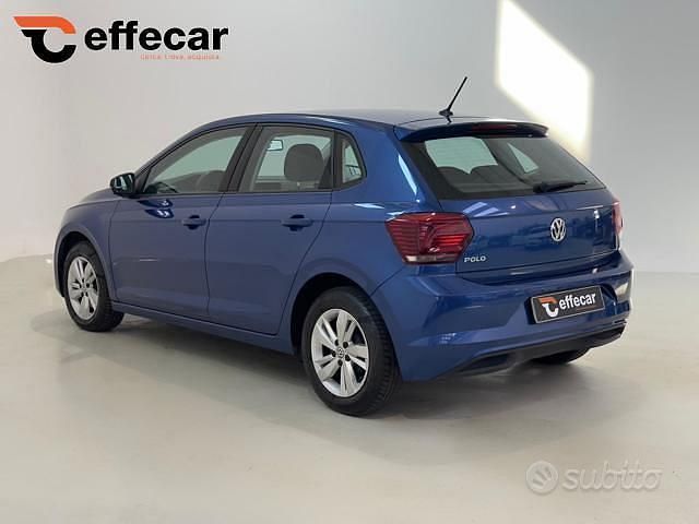 Usata VW Polo Highline 95 CV (69 kW) 2018 Blu Utilitaria