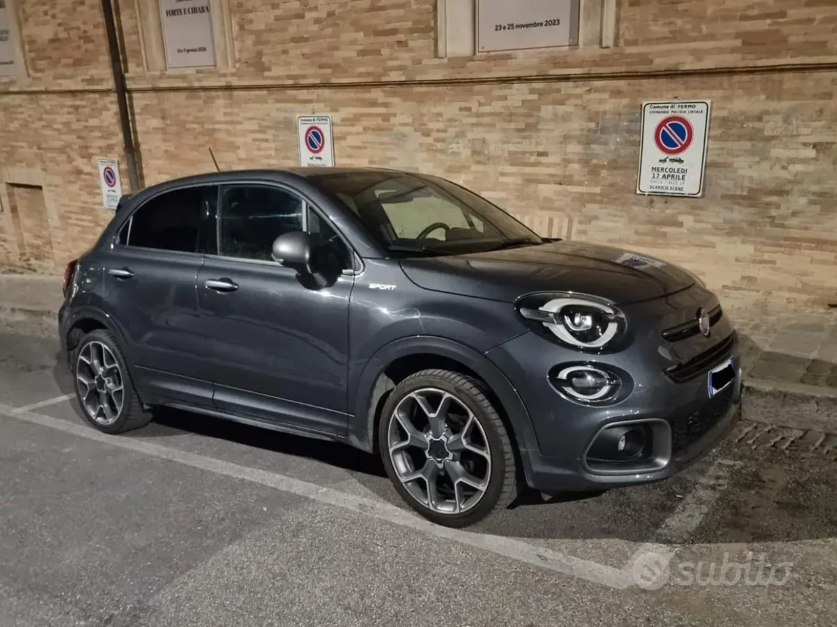 Usata Fiat 500X Sport 120 CV (88 kW) 2020 Grigio SUV