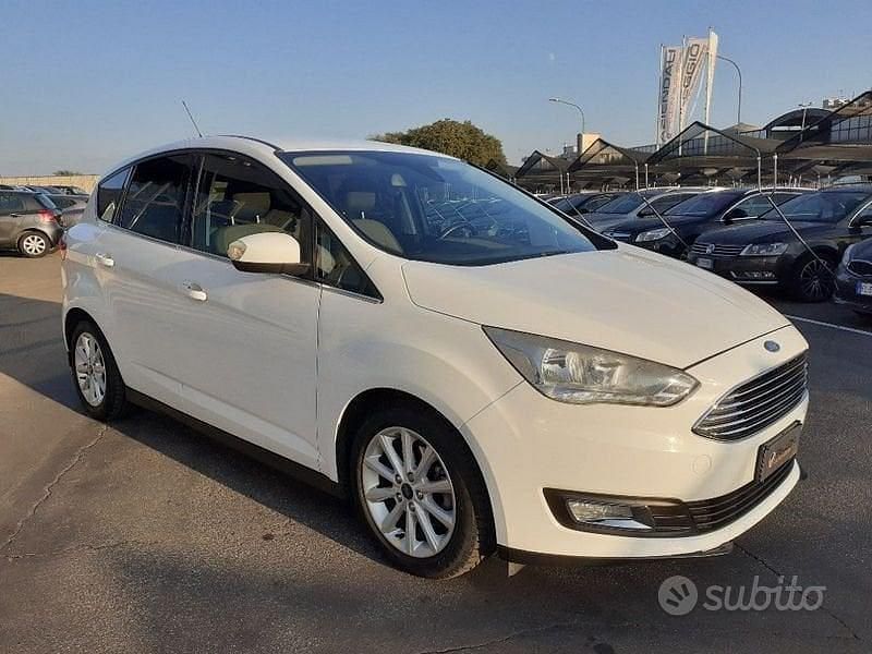 Usata Ford C-MAX 95 CV (69 kW) 2016 Bianco Monovolume