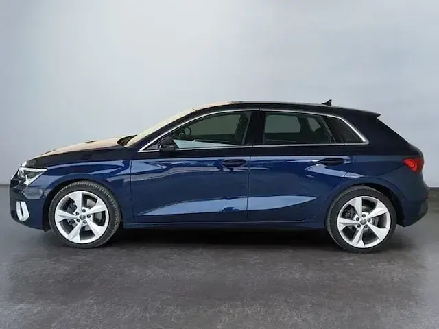 Usata Audi A3 Advanced 150 CV (110 kW) 2020 Blu/azzurro Berlina