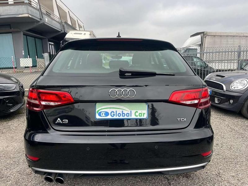 Usata Audi A3 Sport 150 CV (110 kW) 2017 Nero Berlina