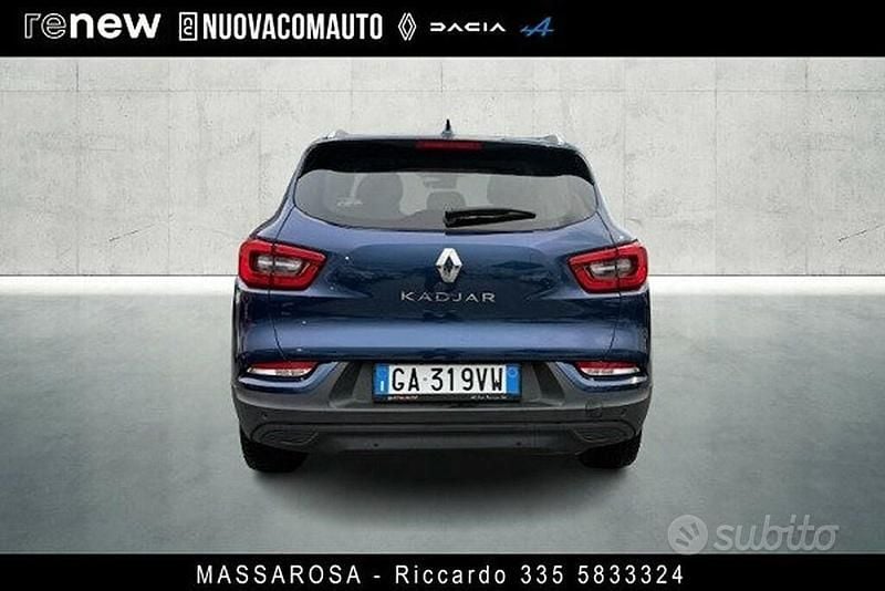 Usata Renault Kadjar 116 CV (85 kW) 2020 Blu SUV