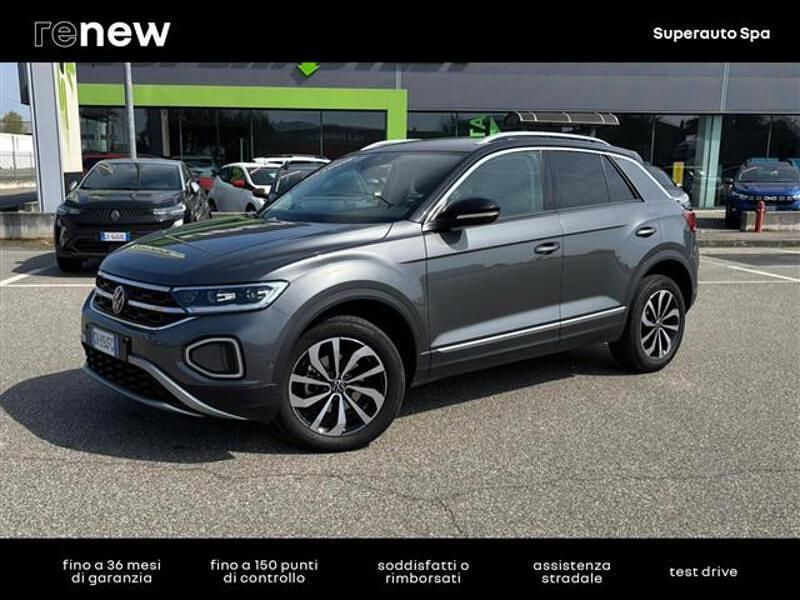 Usata VW T-Roc Style 116 CV (85 kW) 2022 Grigio scuro SUV