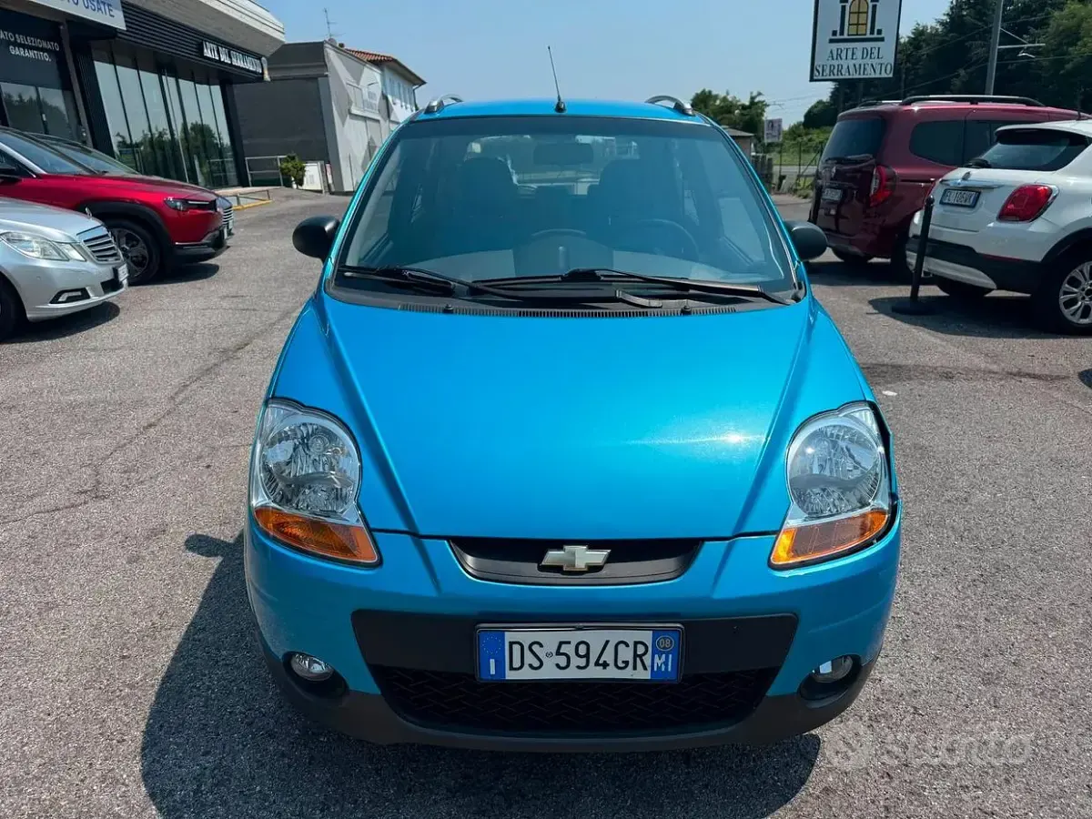 Usata Chevrolet Matiz 52 CV (38 kW) 2008 Blu Utilitaria