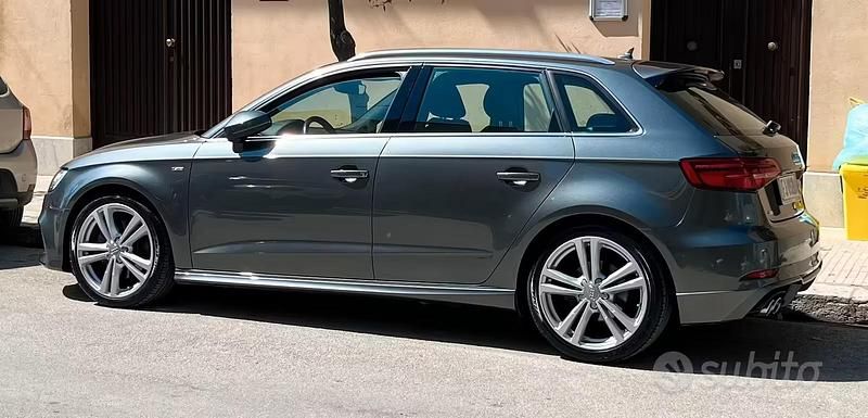 Usata Audi A3 184 CV (135 kW) 2016 Grigio Berlina