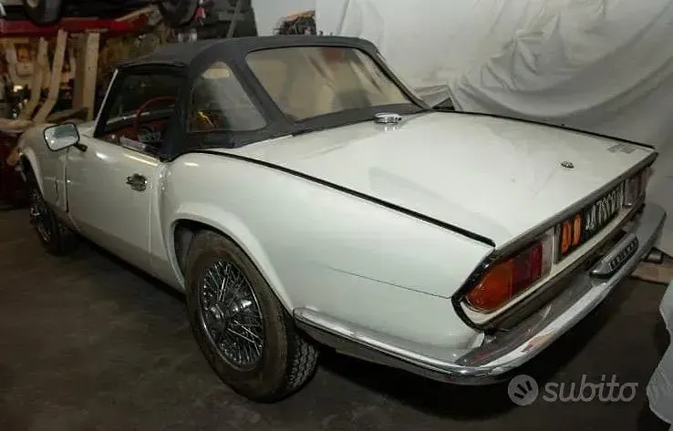 Usata Triumph Spitfire 1970 Bianco Cabrio