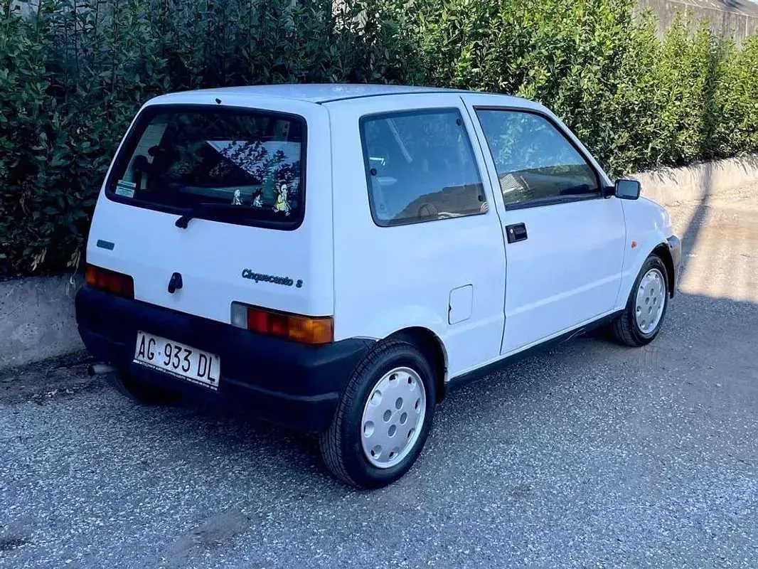 Second-hand Fiat Cinquecento 39 CP (28 kW) 1995 Alb Hatchback