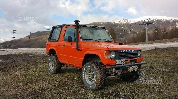 Mitsubishi pajero cabrio