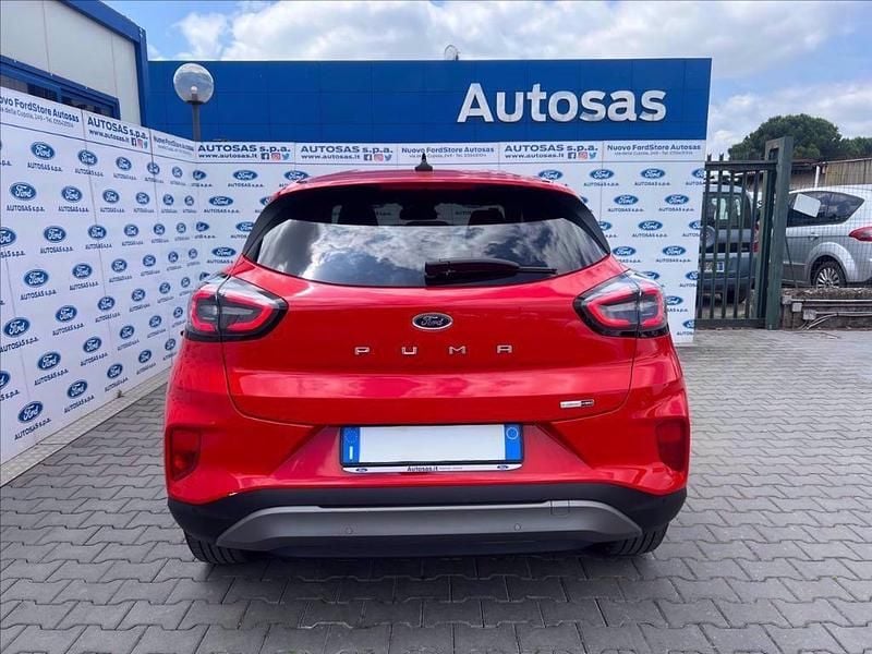 Usata Ford Puma Titanium 125 CV (91 kW) 2020 Rosso SUV