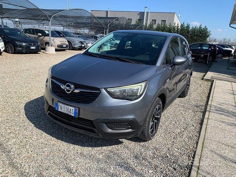 Usata Opel Crossland X 120 CV (88 kW) 2018 Grigio SUV
