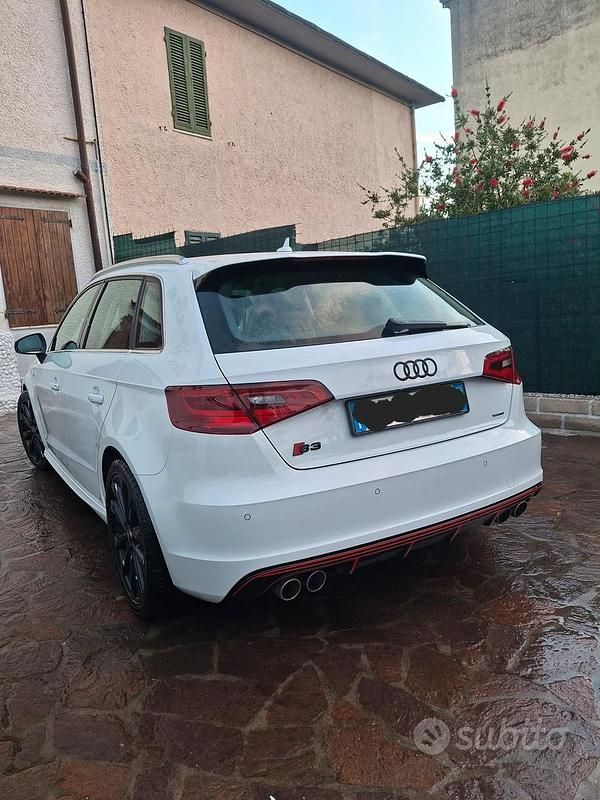 Usata Audi A3 150 CV (110 kW) 2014 Bianco Utilitaria