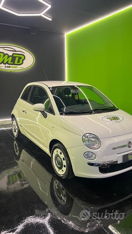 Usata Fiat 500 69 CV (50 kW) 2009 Bianco Berlina