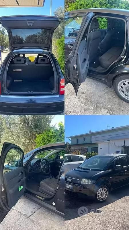 Usata Audi A2 75 CV (55 kW) 2002 Nero Utilitaria