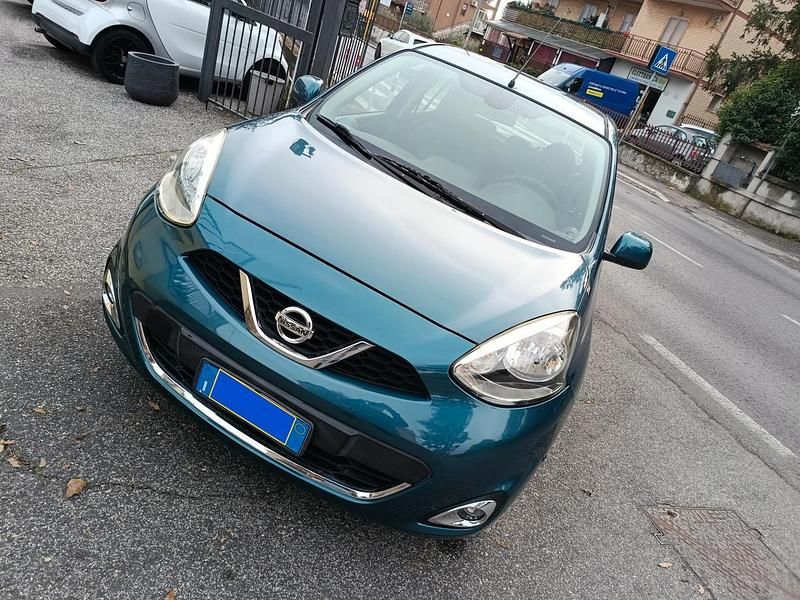 Usata Nissan Micra Tekna 80 CV (58 kW) 2013 Blu Berlina