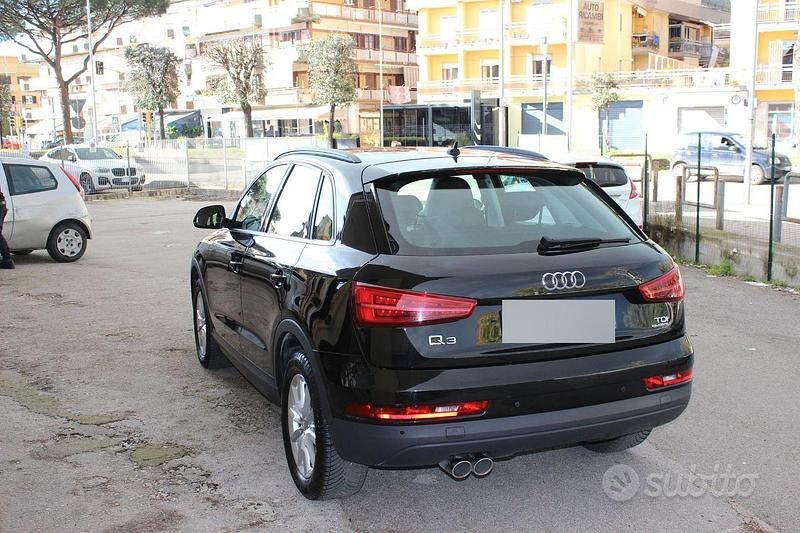 Usata Audi Q3 Ambiente 150 CV (110 kW) 2017 Nero SUV