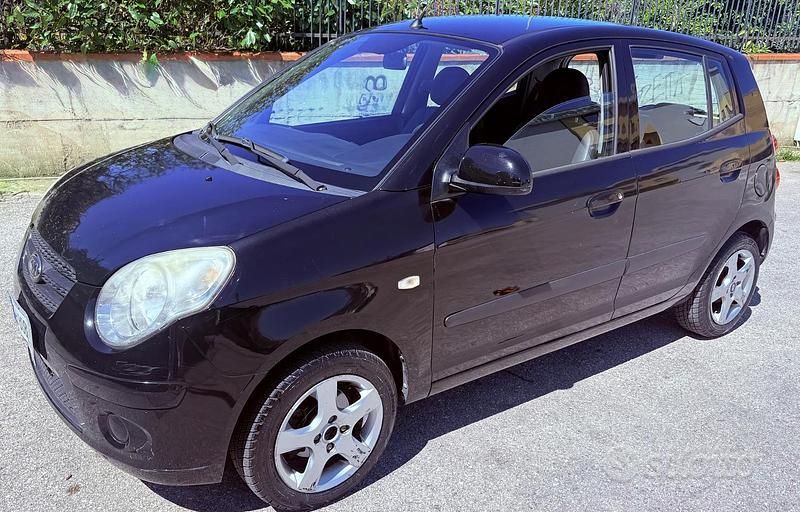 Usata Kia Picanto 2008 Nero Utilitaria