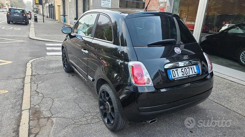 Usata Fiat 500 Sport 75 CV (55 kW) 2009 Nero Cabrio