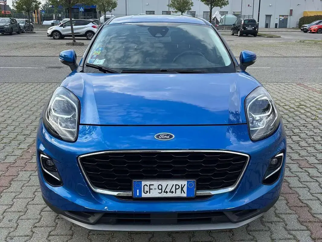 Usata Ford Puma 125 CV (91 kW) 2021 Blu/azzurro SUV