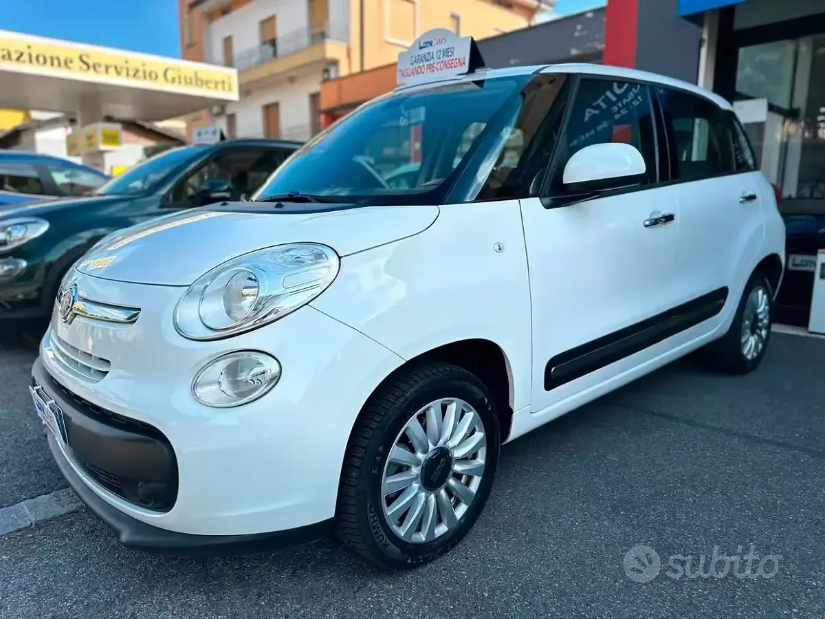 Usata Fiat 500L Lounge 80 CV (58 kW) 2015 Bianco Monovolume