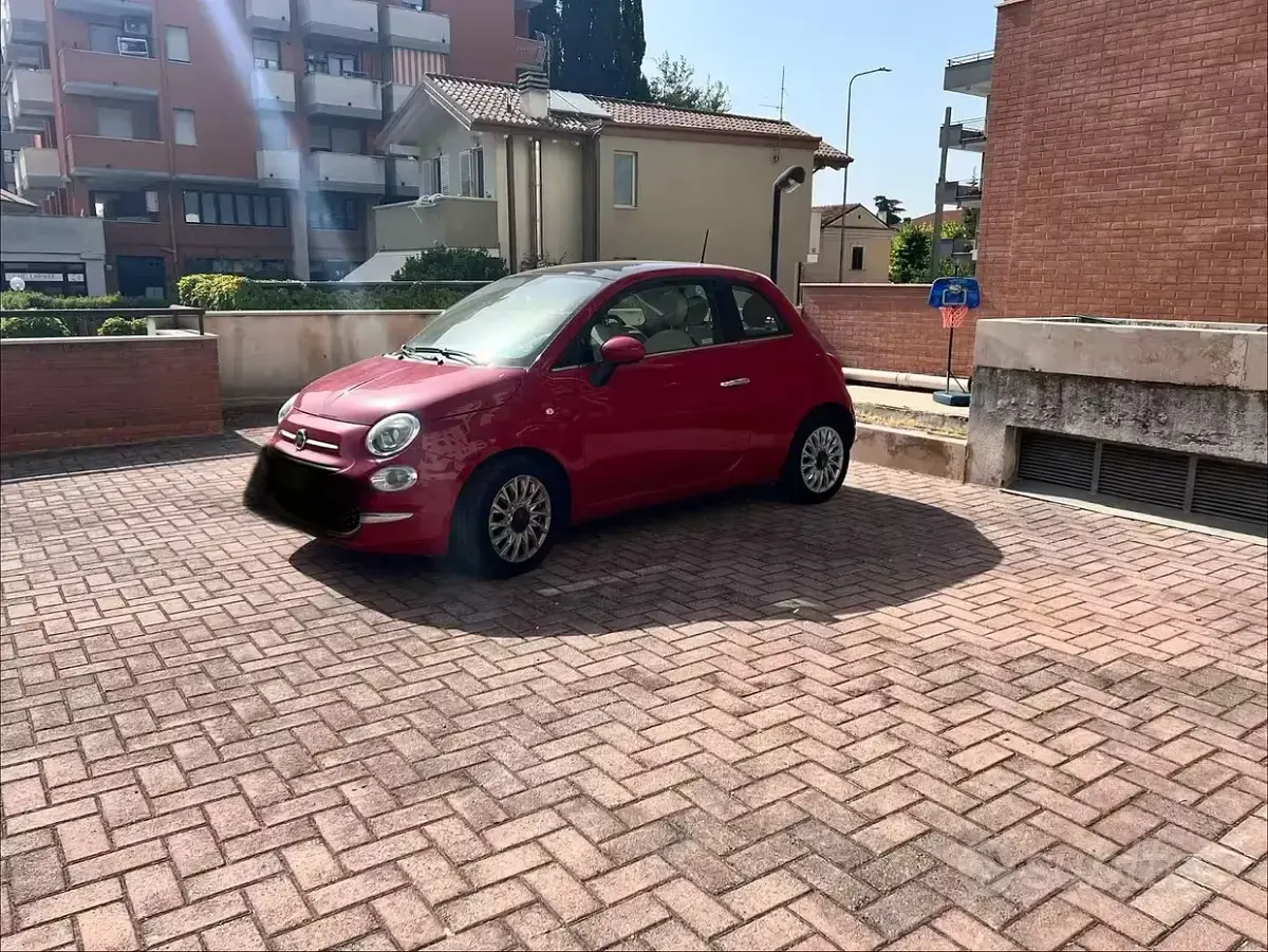 Usata Fiat 500 69 CV (50 kW) 2018 Rosso Berlina