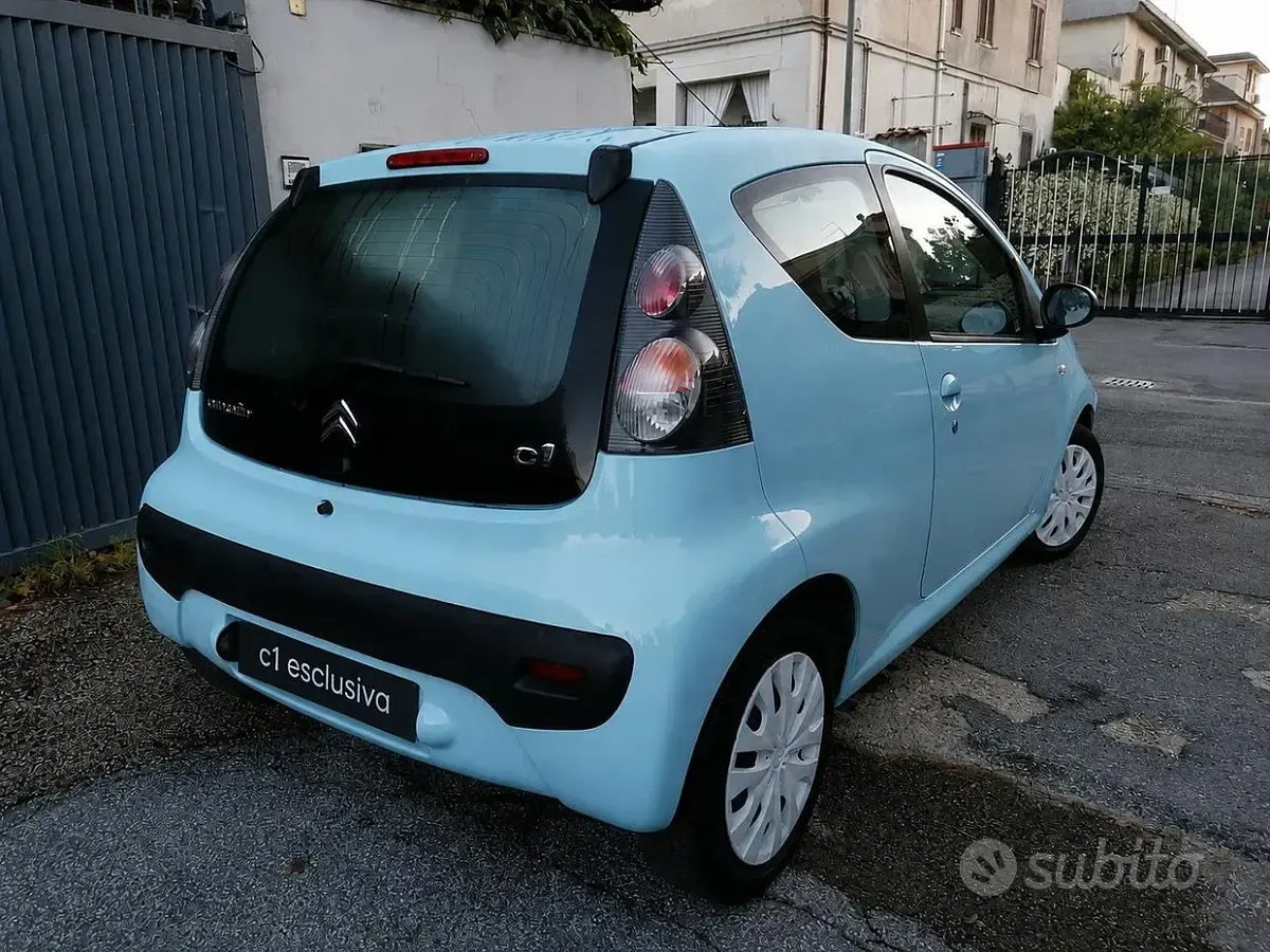 Usata Citroën C1 68 CV (50 kW) 2012 Blu Utilitaria