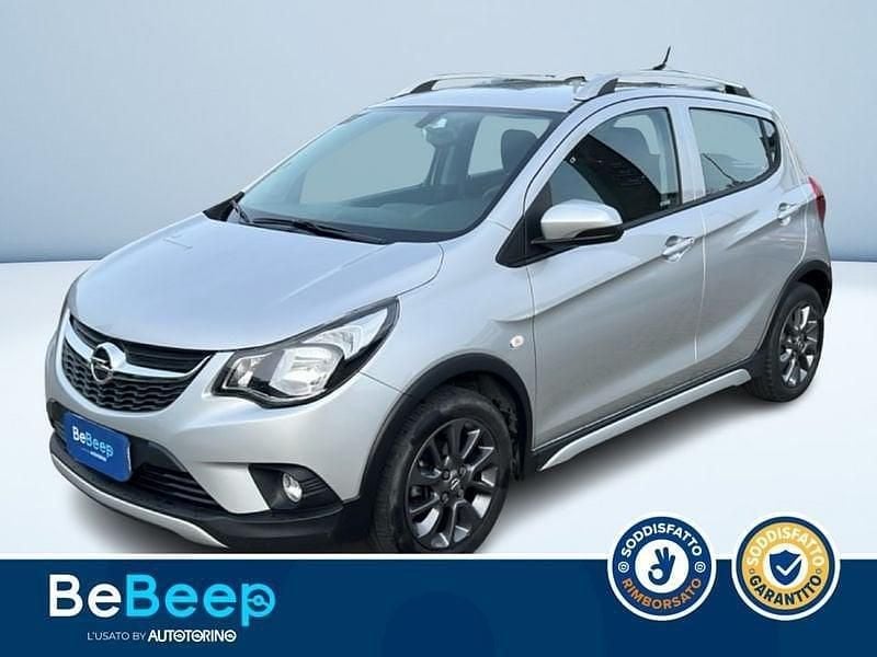 Usata Opel Karl Rocks 75 CV (55 kW) 2017 Argento metallizzato Utilitaria