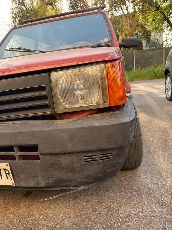 Usata Fiat Panda 39 CV (28 kW) 1998 Rosso Berlina