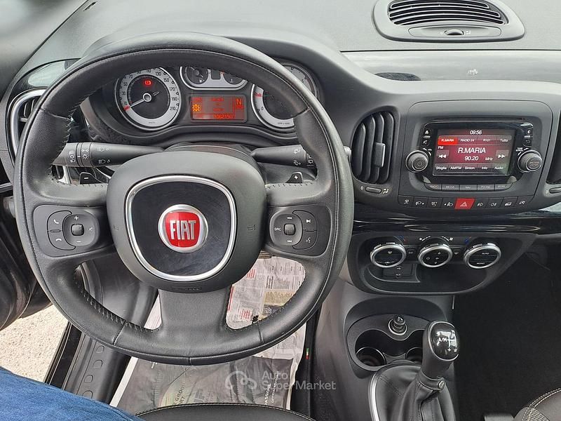 Usata Fiat 500L Trekking 85 CV (62 kW) 2013 Nero Monovolume