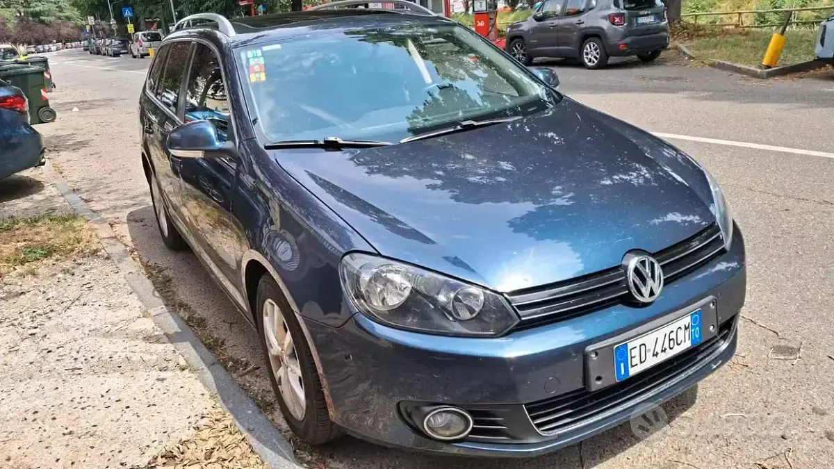 Usata VW Golf VI Highline 105 CV (77 kW) 2010 Grigio Utilitaria