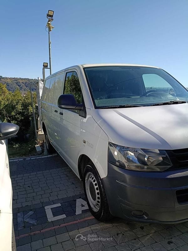 Usata VW T5 102 CV (75 kW) 2013 Bianco Furgone