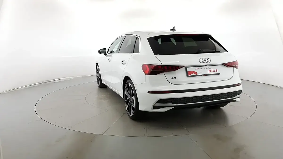 Usata Audi A3 Advanced Plus 150 CV (110 kW) 2025 Bianco Berlina