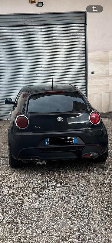 Usado Alfa Romeo MiTo Distinctive 95 CV (69 kW) 2011 Negro Utilitario