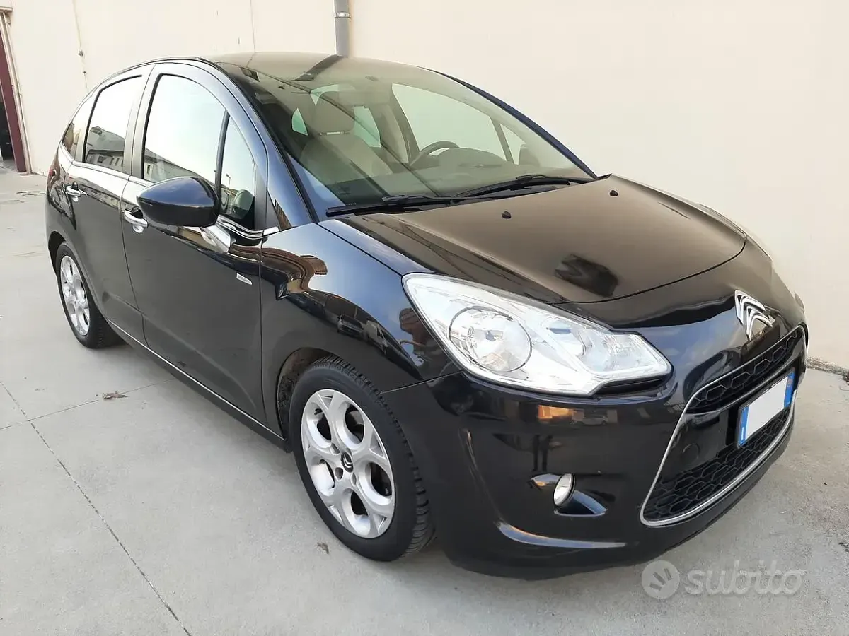 Usata Citroën C3 Exclusive 95 CV (69 kW) 2010 Nero Berlina