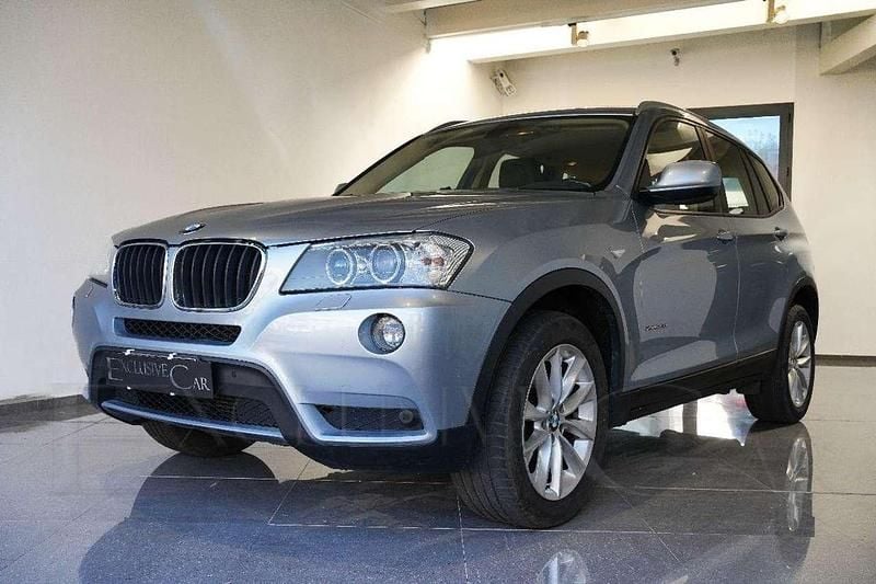 Usata BMW X3 Efficient Dynamics 179 CV (131 kW) 2013 Blu SUV