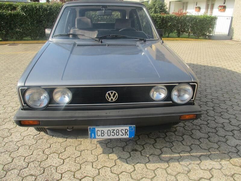 Usata VW Golf Cabriolet 81 CV (59 kW) 1984 Grigio Cabrio