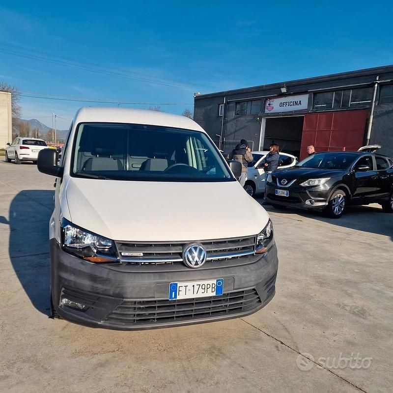 Usata VW Caddy Maxi 110 CV (80 kW) 2019 Bianco Monovolume