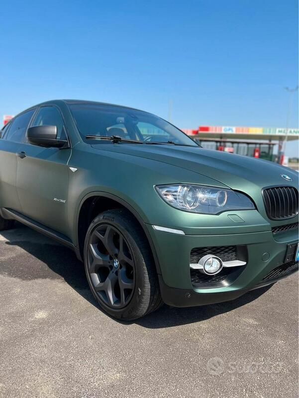 Usata BMW X6 Efficient Dynamics 245 CV (180 kW) 2011 Blu SUV