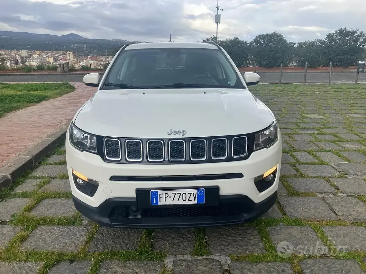 Usata Jeep Compass Longitude 120 CV (88 kW) 2018 Bianco SUV