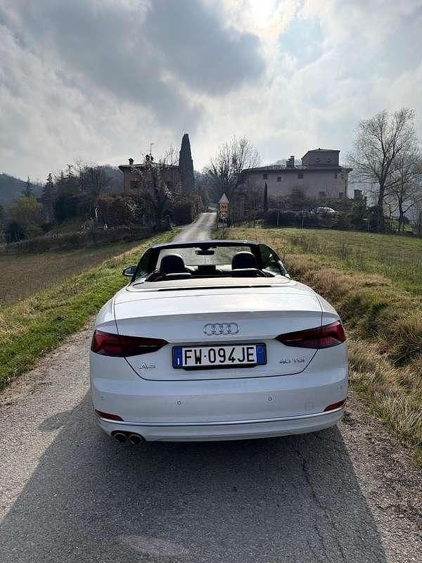 Usata Audi A5 Cabriolet Business 190 CV (139 kW) 2019 Bianco Cabrio