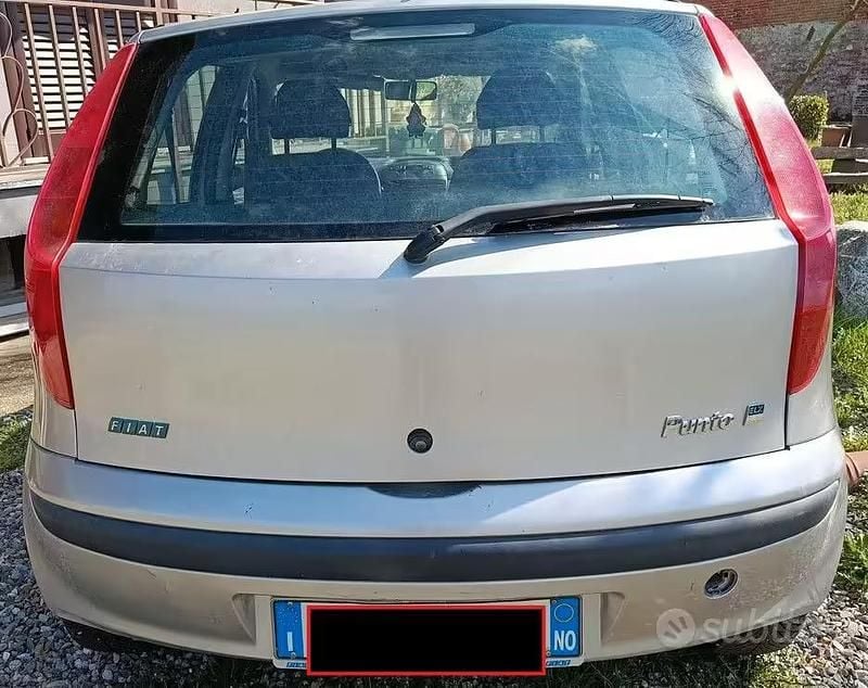 Usata Fiat Punto 2002 Grigio Utilitaria