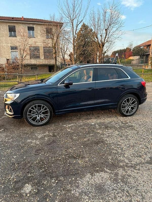 Usata Audi Q3 S-Line 230 CV (169 kW) 2020 Blu SUV