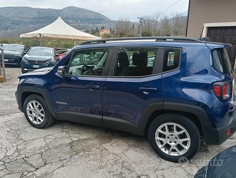 Usata Jeep Renegade Limited 130 CV (95 kW) 2020 Blu SUV